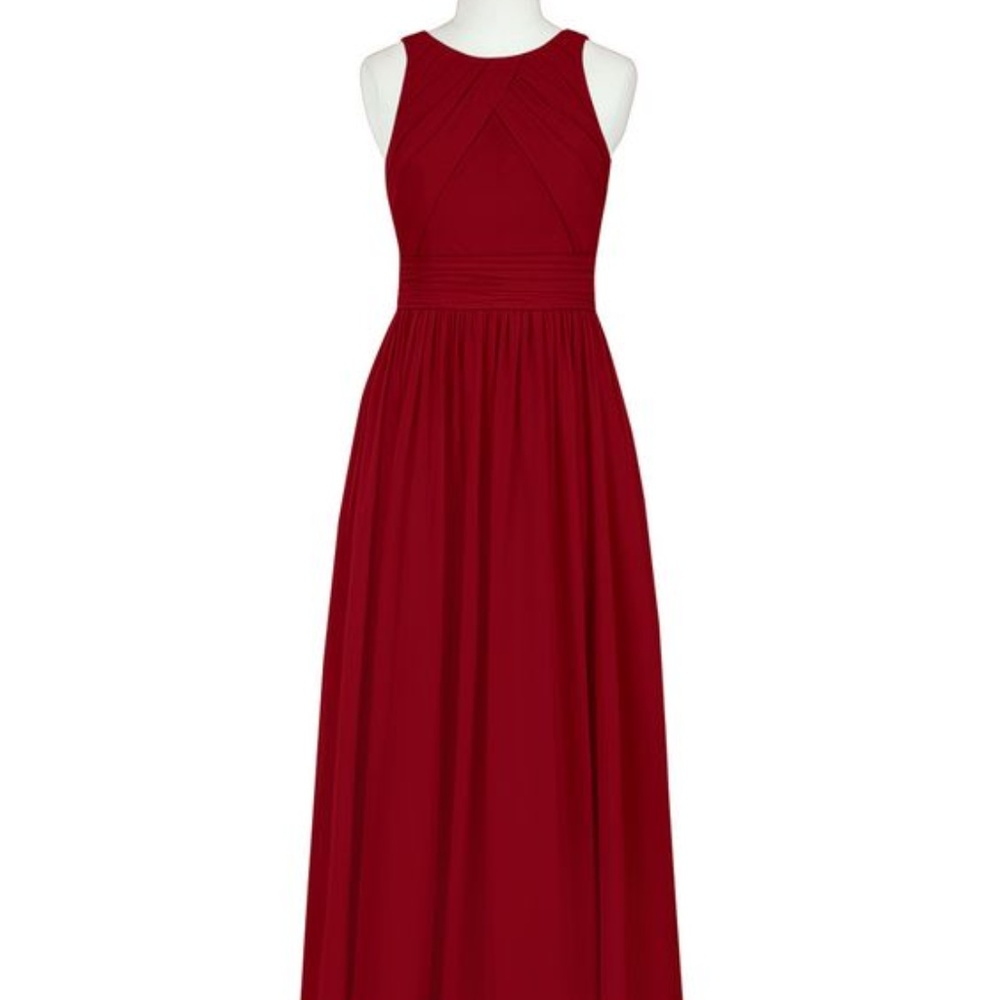 Azazie - Harper Dress in Burgundy